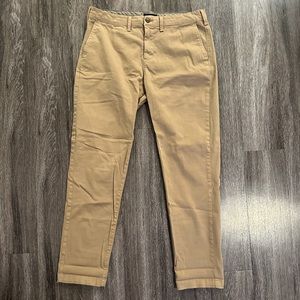 Express Men’s Khaki Pants 33x32 Athletic Hyper Stretch Slim